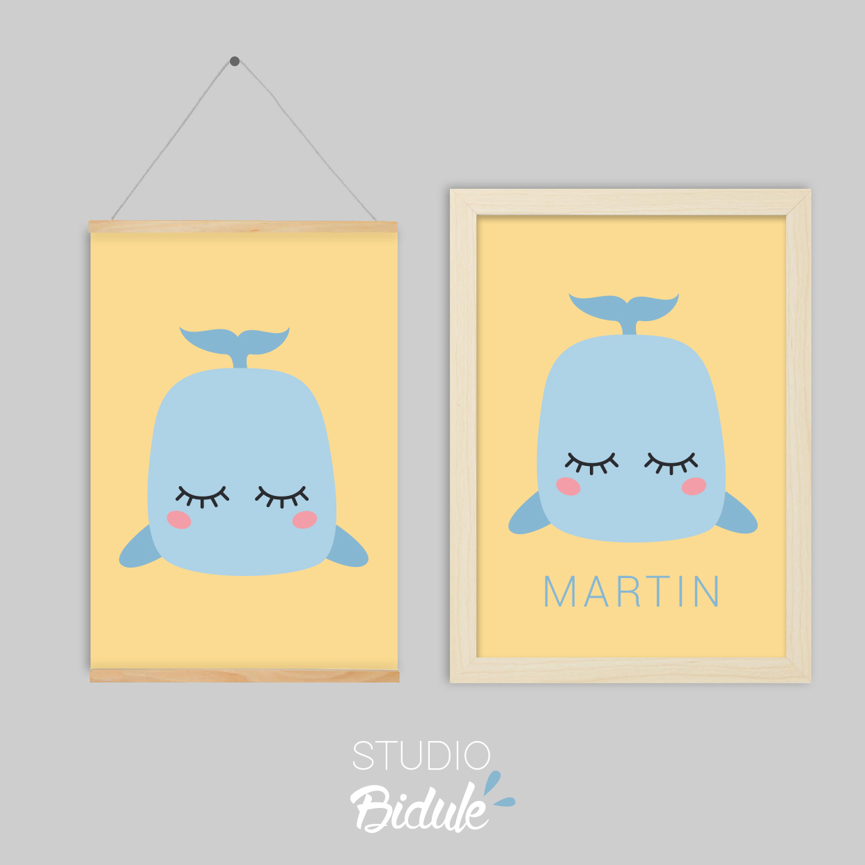 Affiche Sweet whale