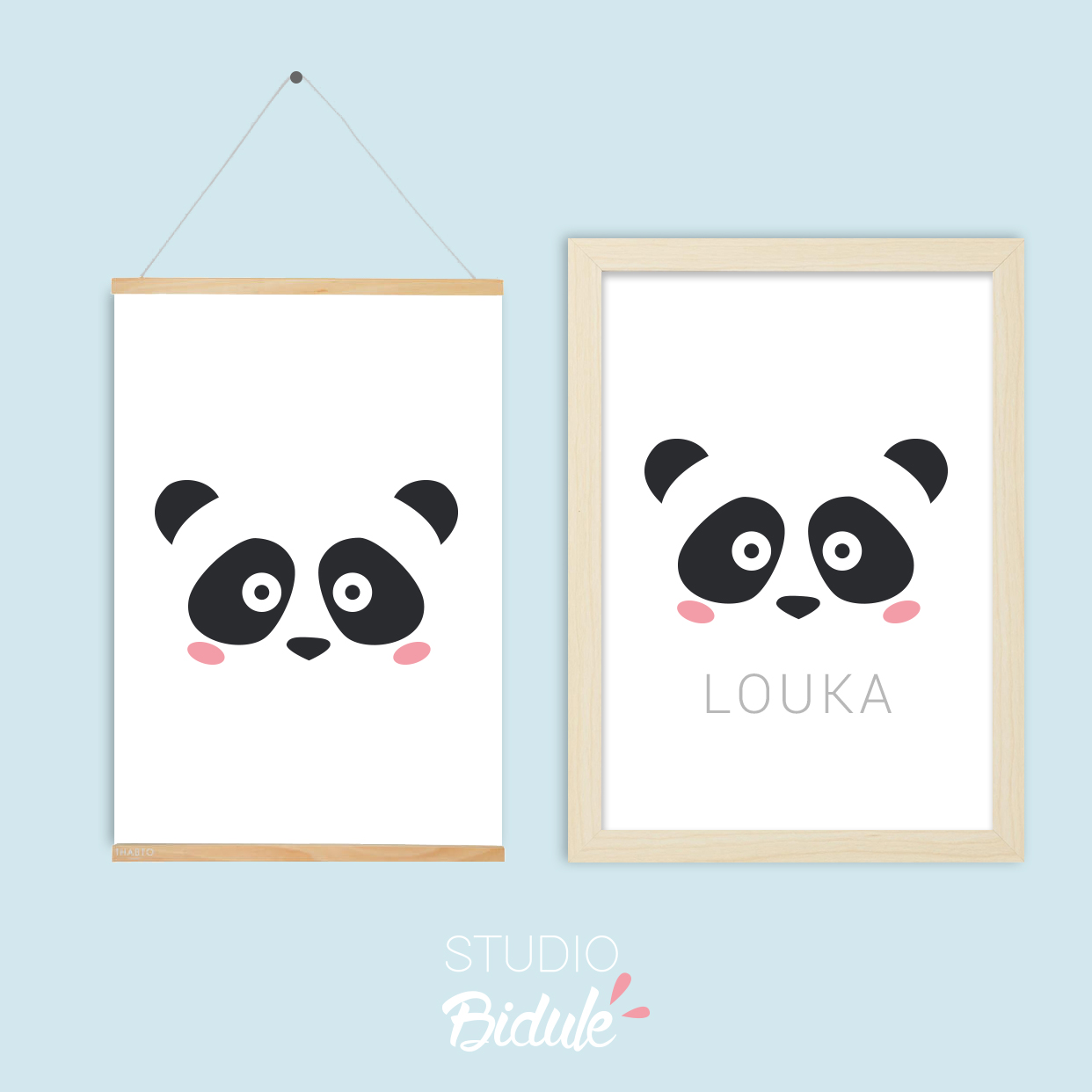 Affiche Cute panda