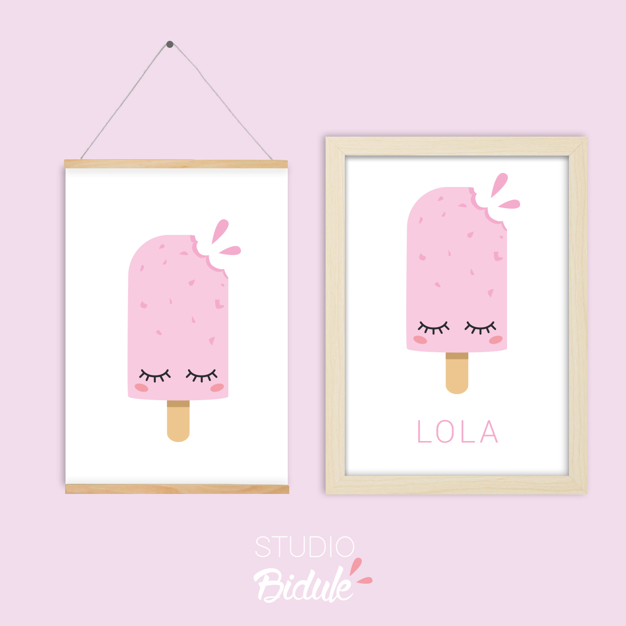Affiche Sleeping Ice cream