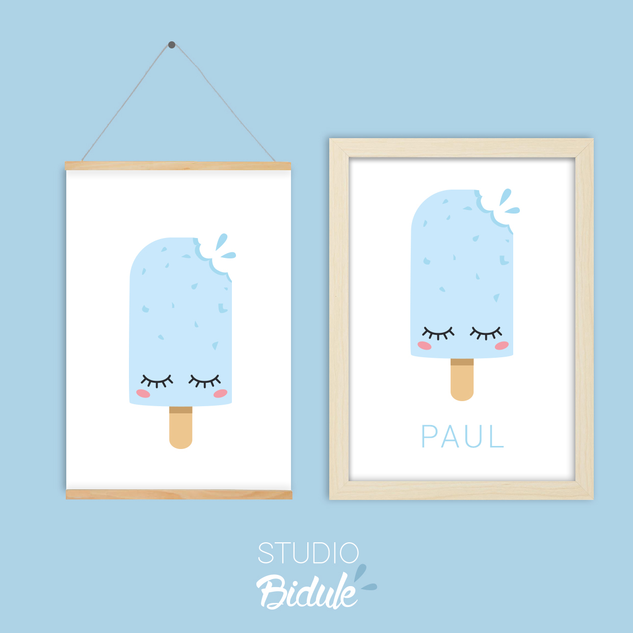 Affiche Sleeping Ice cream