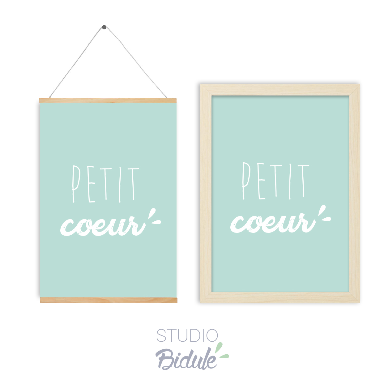 Affiche Petit coeur