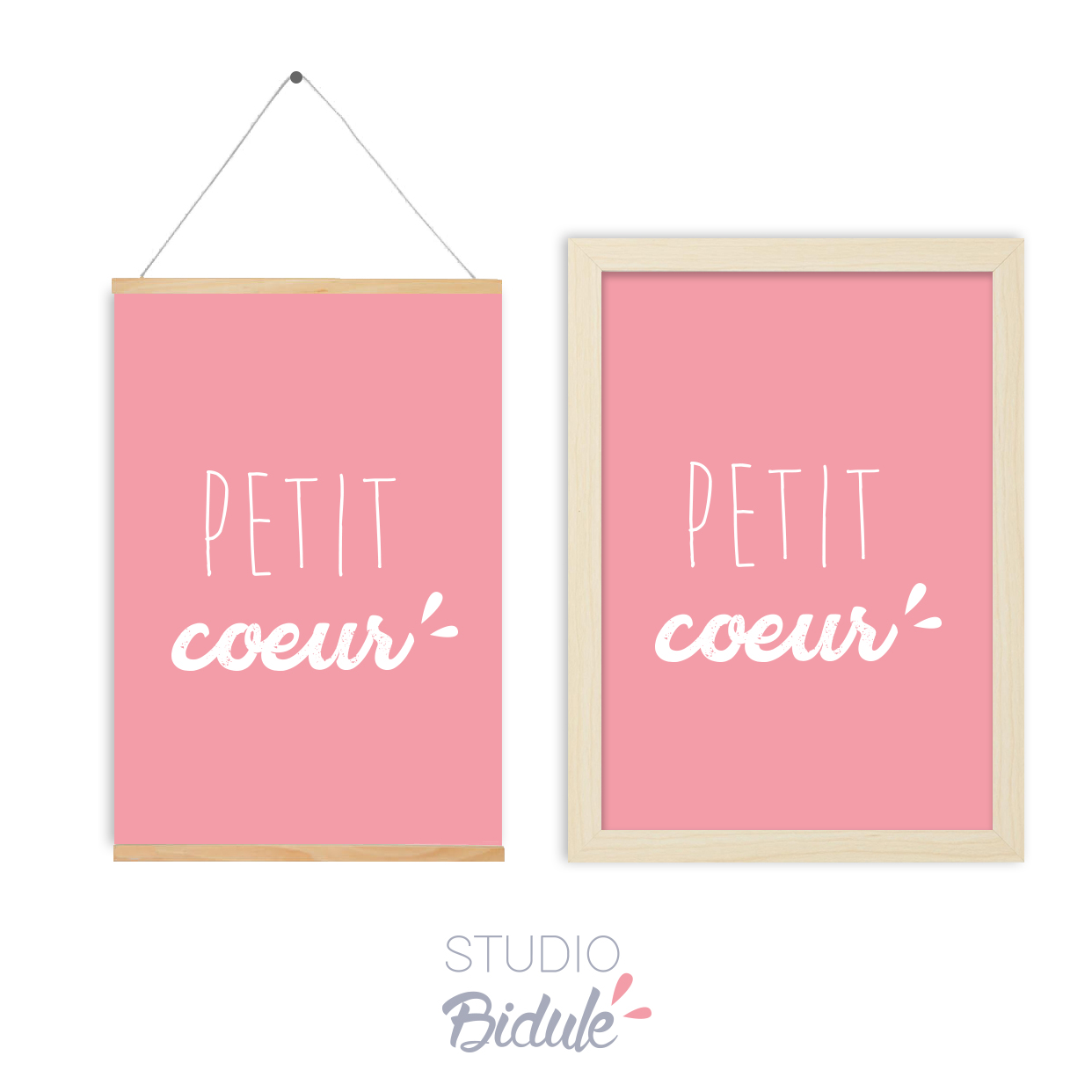 Affiche Petit coeur