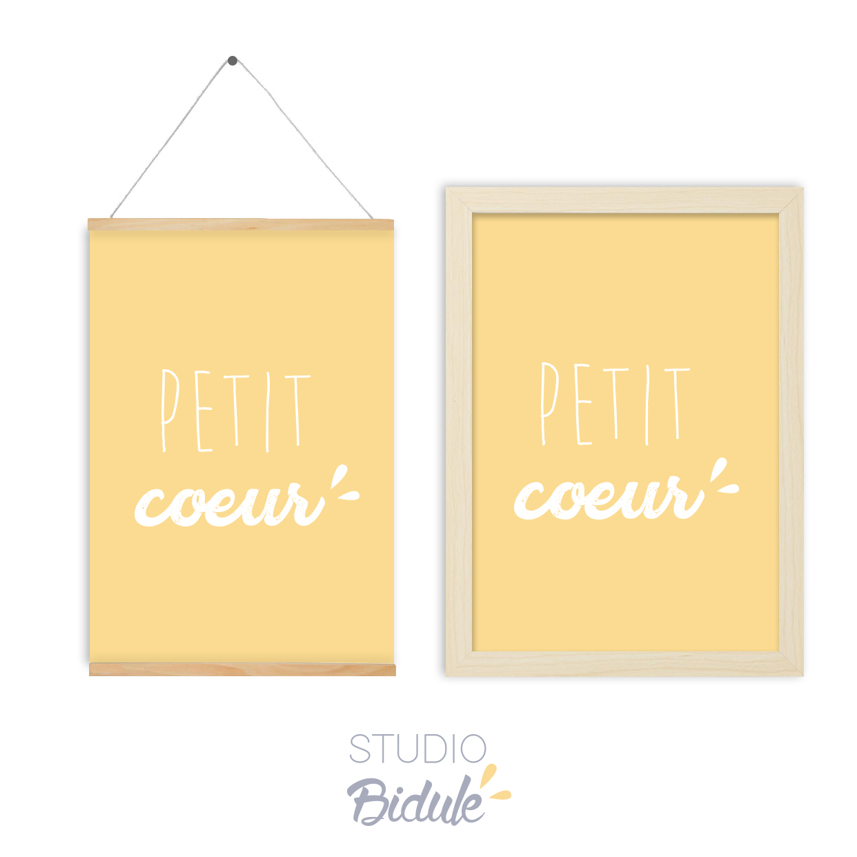 Affiche Petit coeur