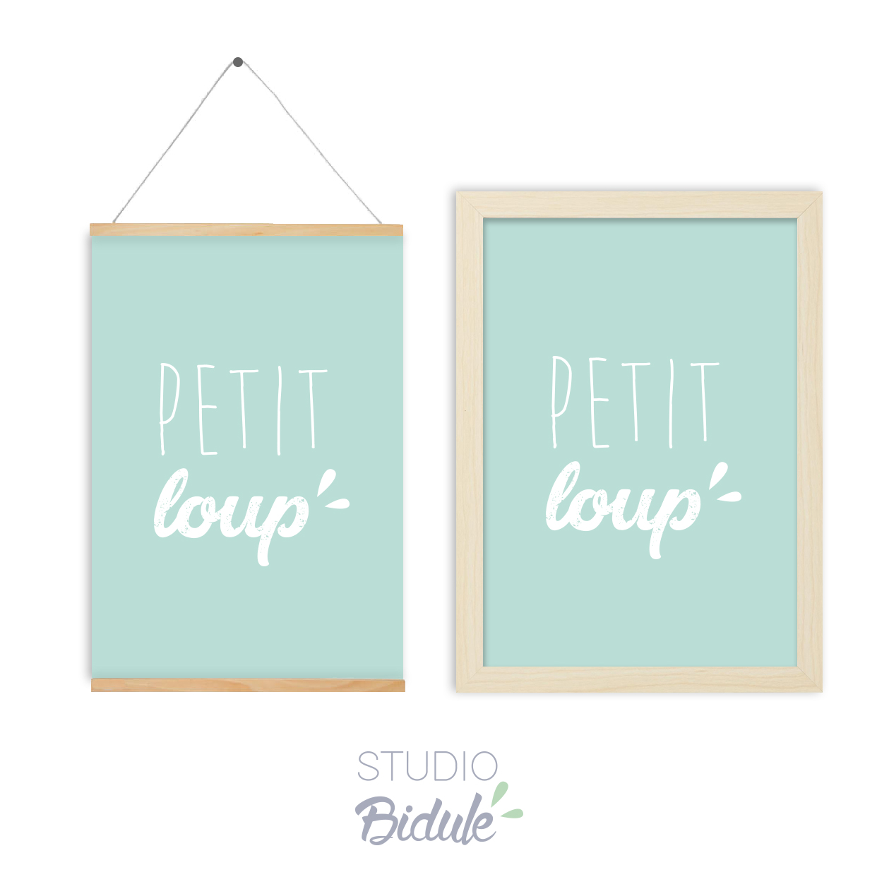 Affiche Petit loup