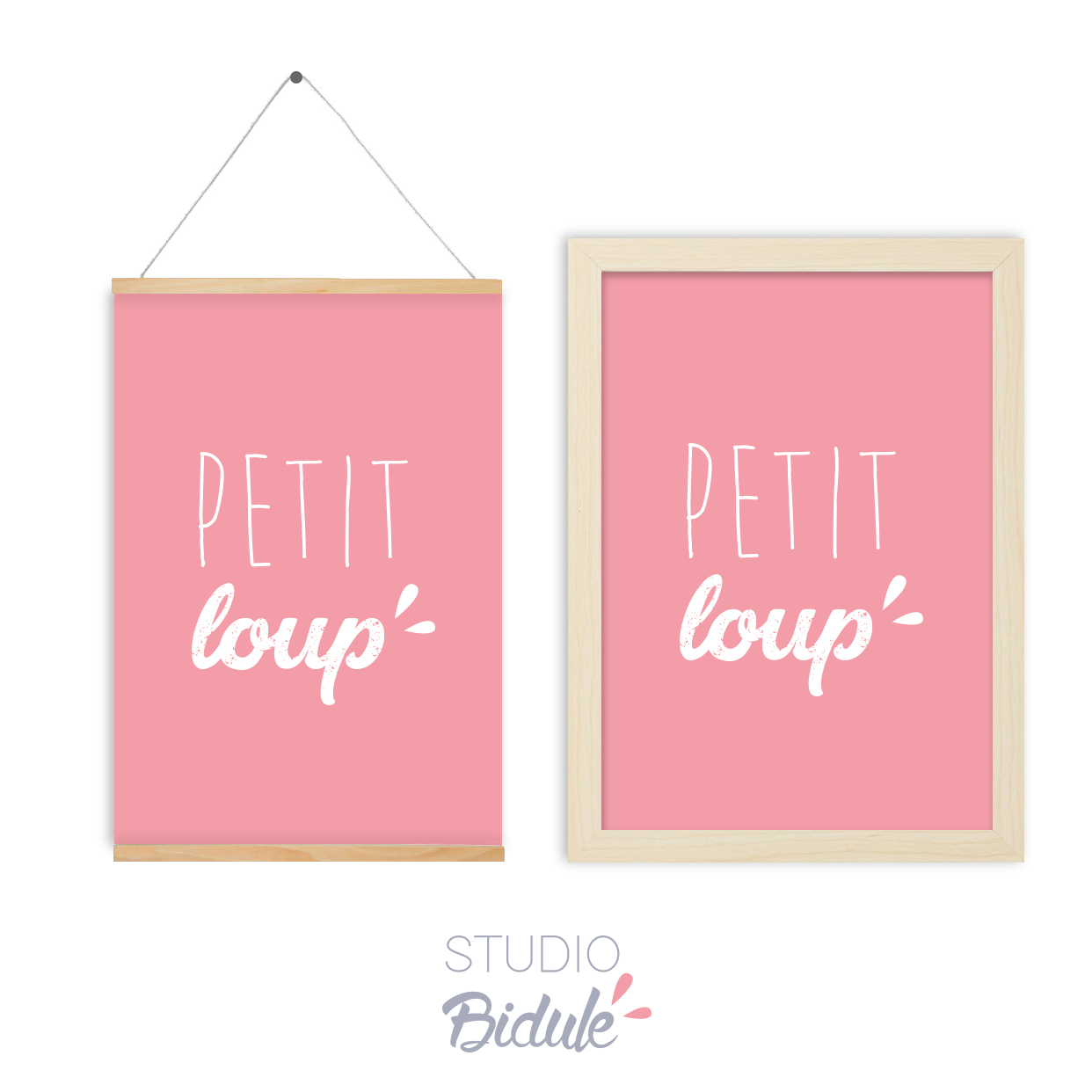 Affiche Petit loup