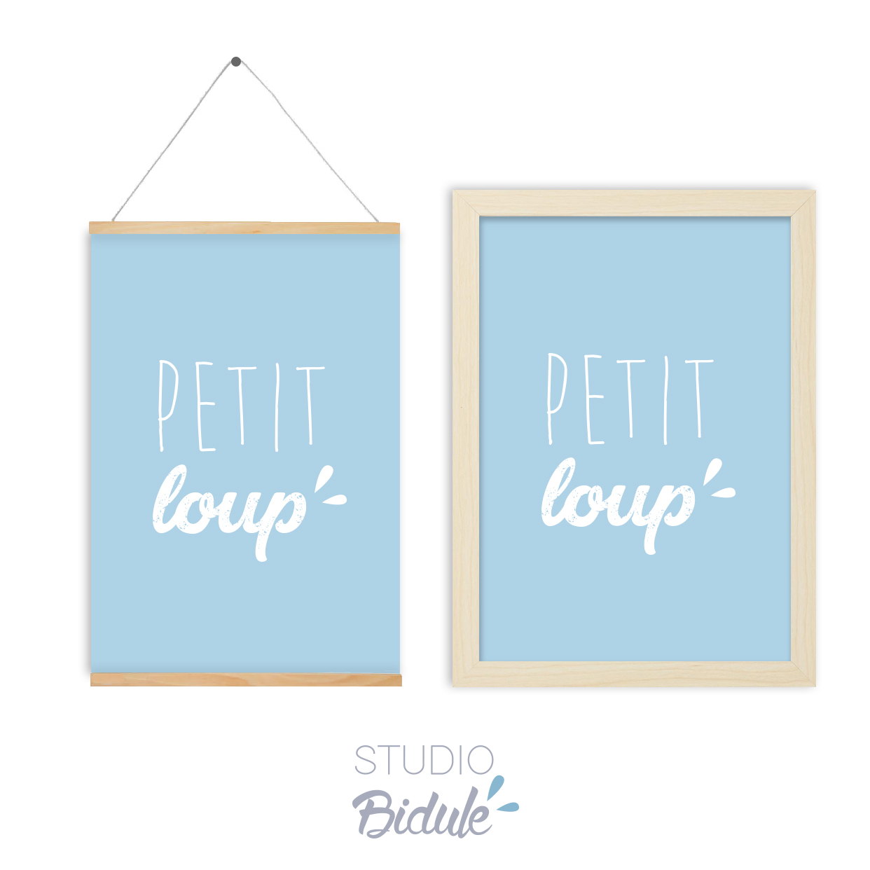 Affiche Petit loup