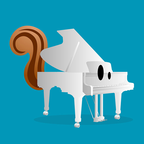 Un piano à queue
