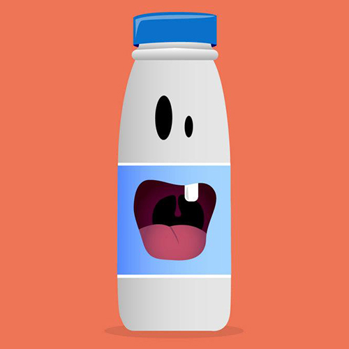 Une dent de lait
