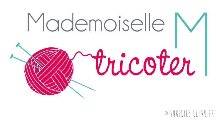Carte de visite Mademoiselle M Tricoter