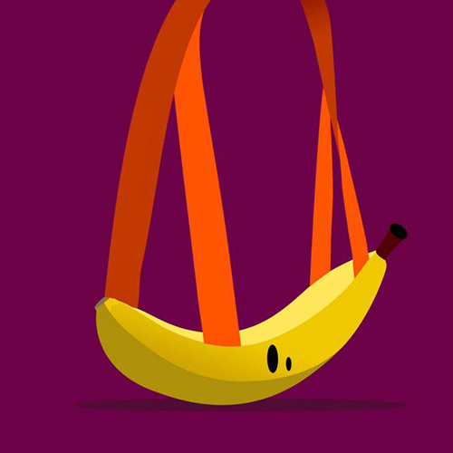 Un sac banane