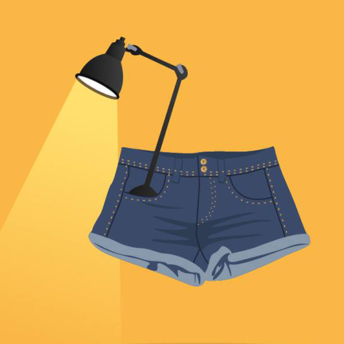 Une lampe de poche