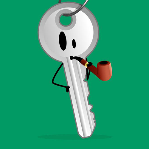 Une clé à pipe