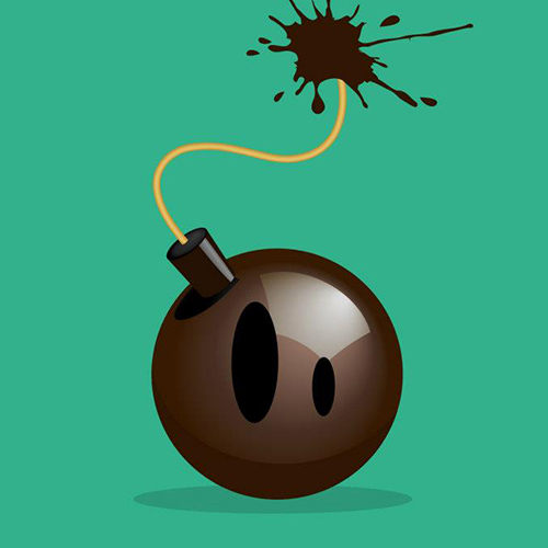 Une bombe au chocolat