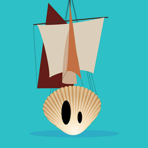 Une coque de bateau