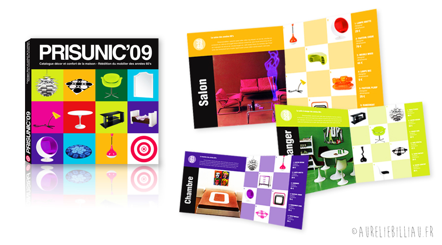 Refonte nouveau catalogue Prisunic'09