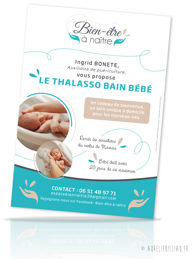 Supports print Bien-être à naître