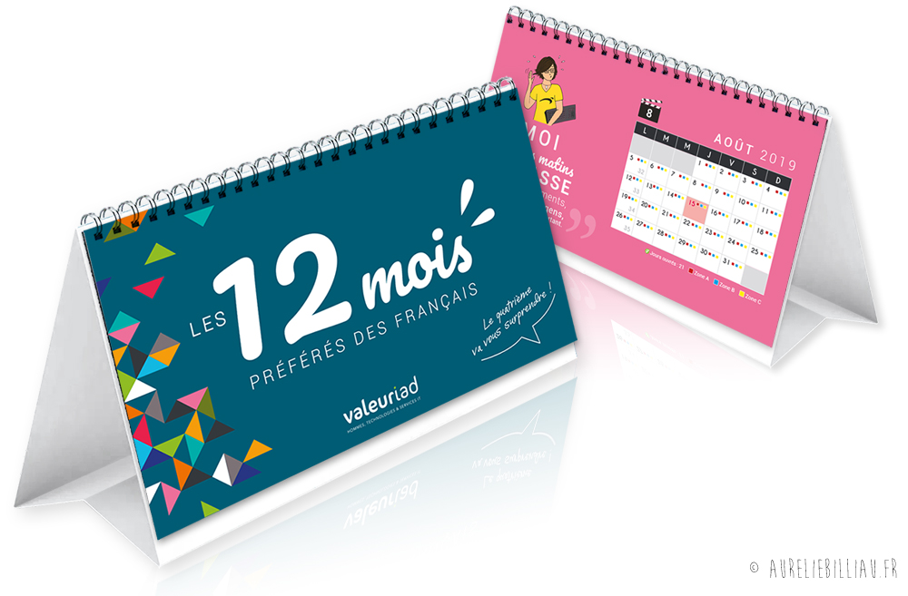 Calendrier x Team Goodies Valeuriad