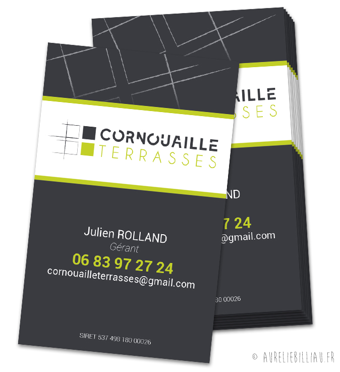 Carte de visite Cornouaille Terrasses