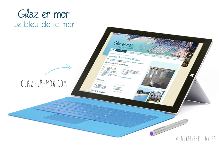 Webdesign & intégration web Glaz er mor