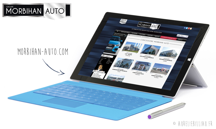 Webdesign Groupe Morbihan Auto