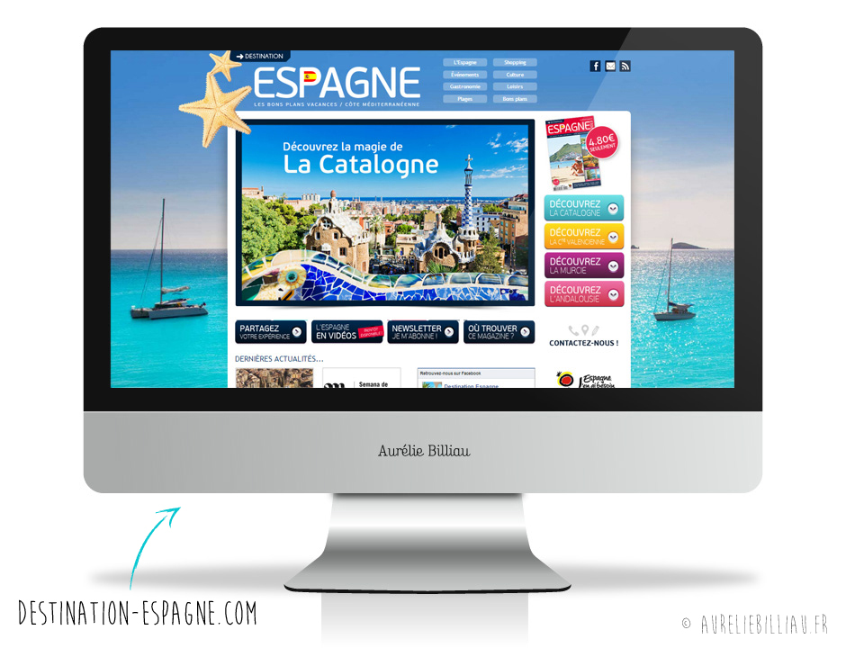 Webdesign Destination Espagne