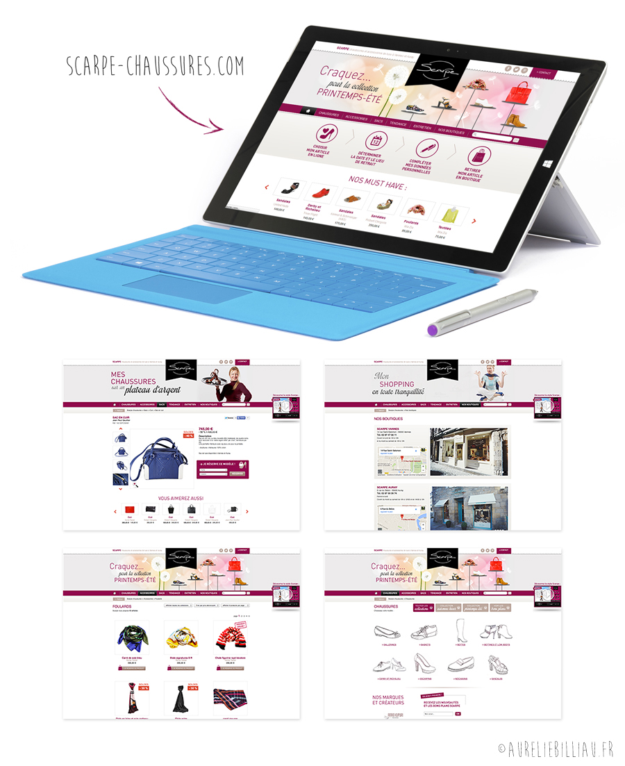 Webdesign Scarpe