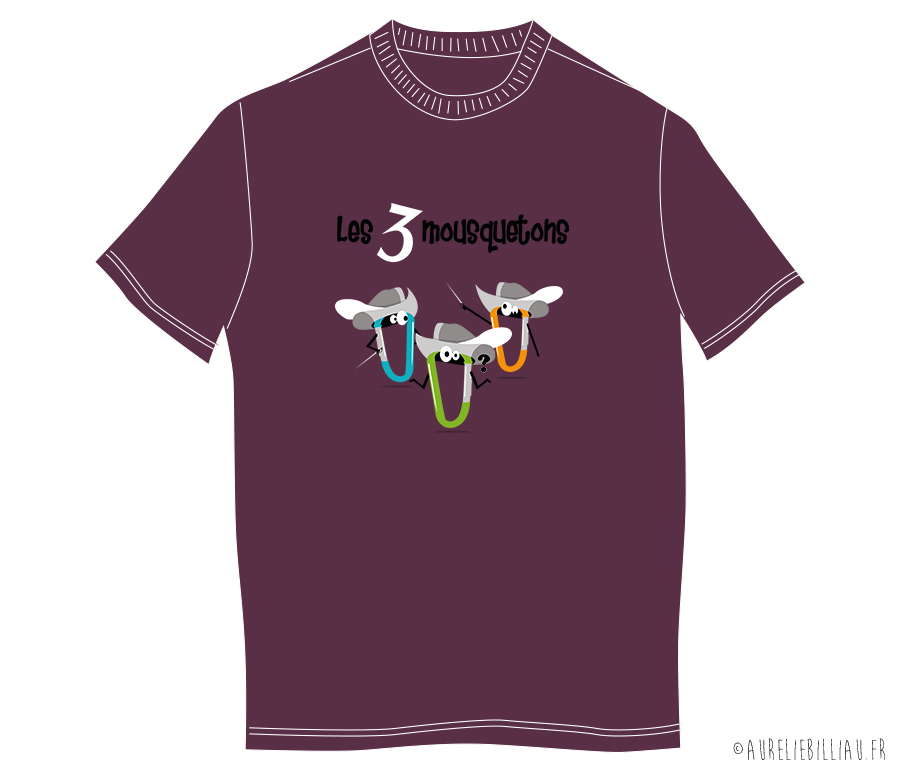 Design Les 3 Mousquetons