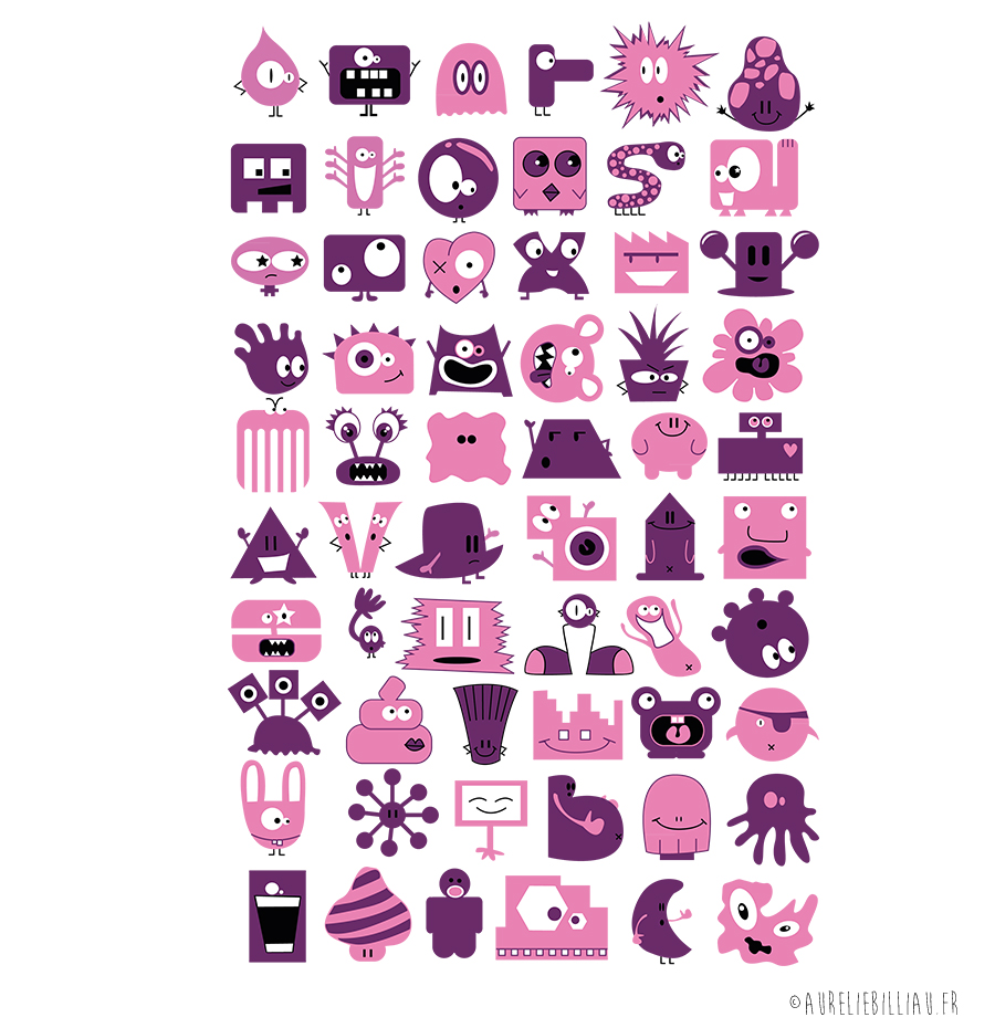 Design Pink Monsterz