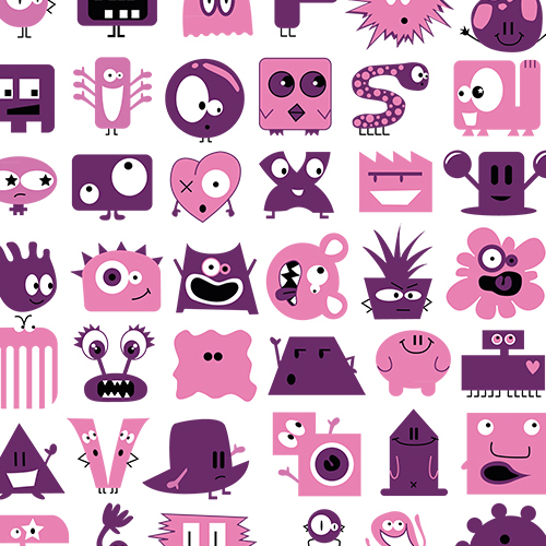 Design Pink Monsterz