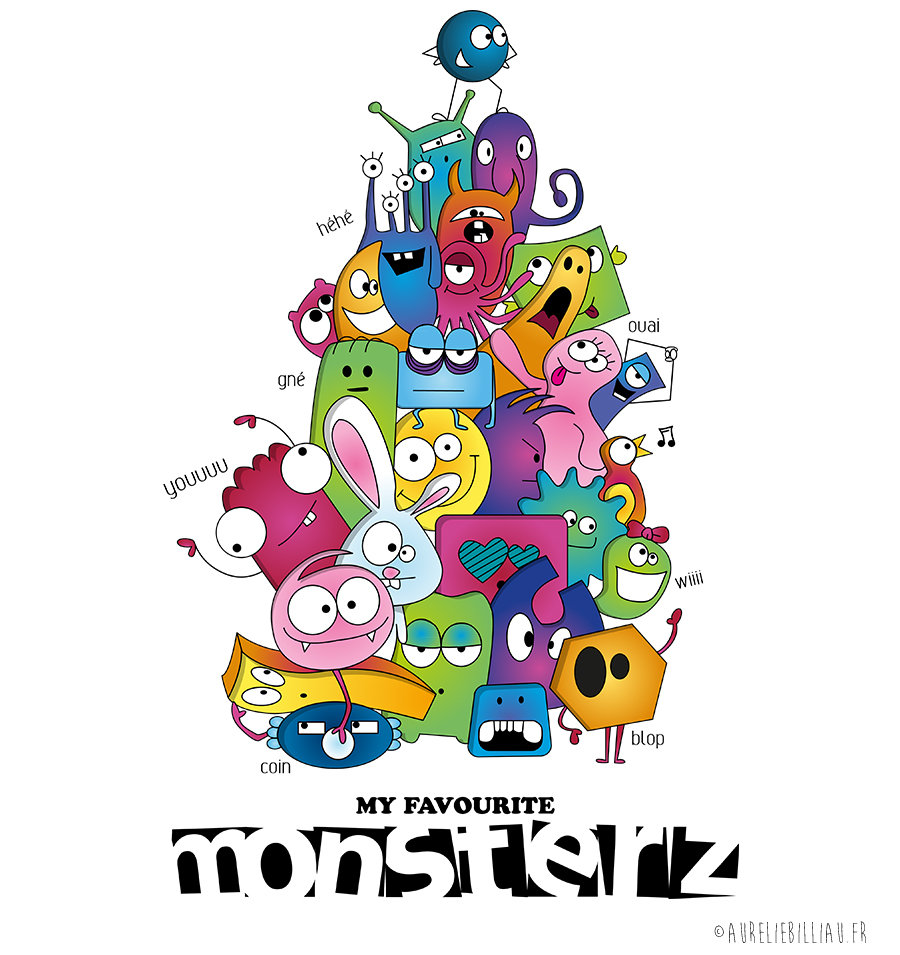Design My favorite Monsters