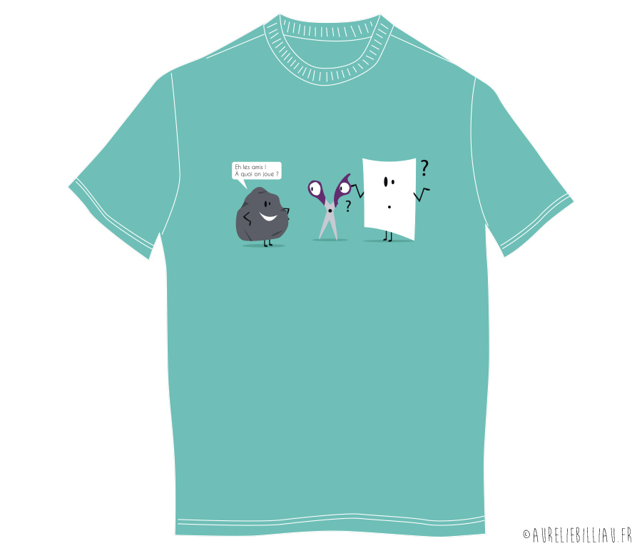 Design Pierre papier ciseaux