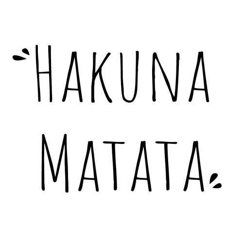 Affiche Hakuna Matata