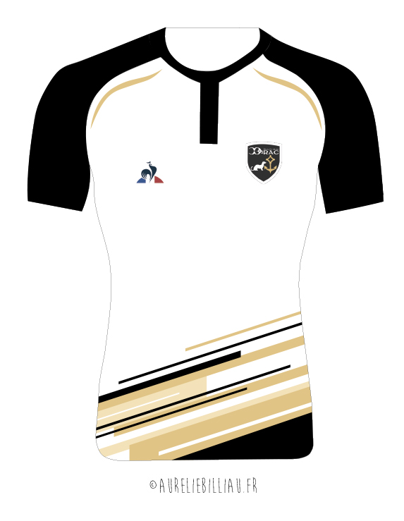 Maillot rugby DRAC