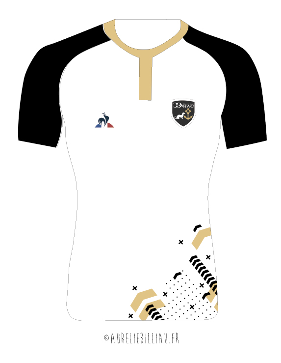 Maillot rugby DRAC