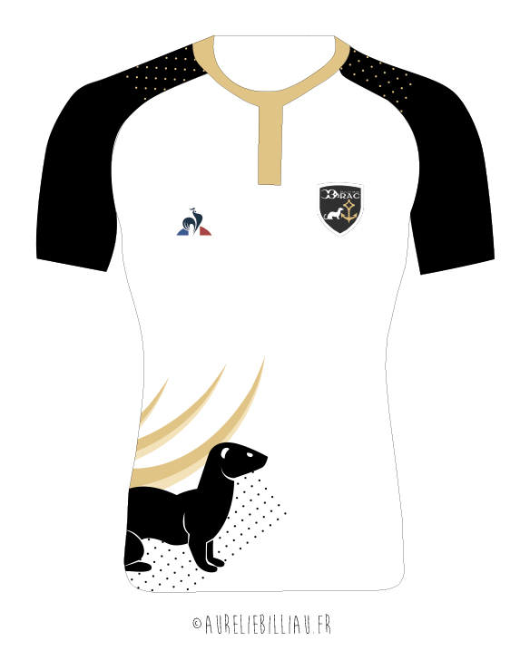 Maillot rugby DRAC