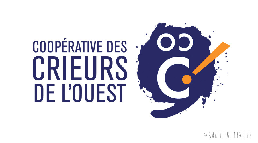 Logotype Coopérative des Crieurs de l'Ouest