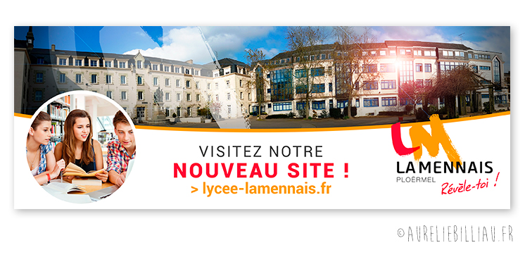 Couverture Facebook Lycée La Mennais