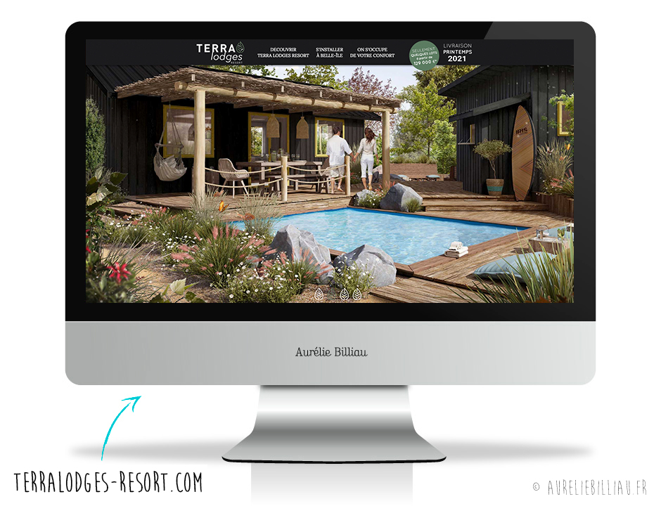 Webdesign Terra Lodges Resort