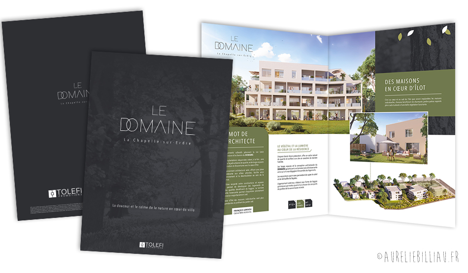Plaquette Le Domaine - Tolefi
