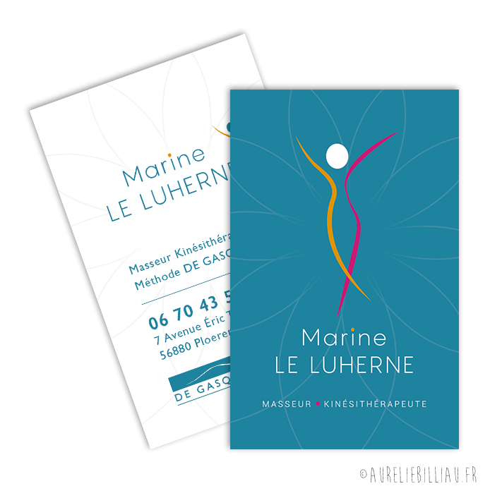 Carte de visite Marine Le Luherne