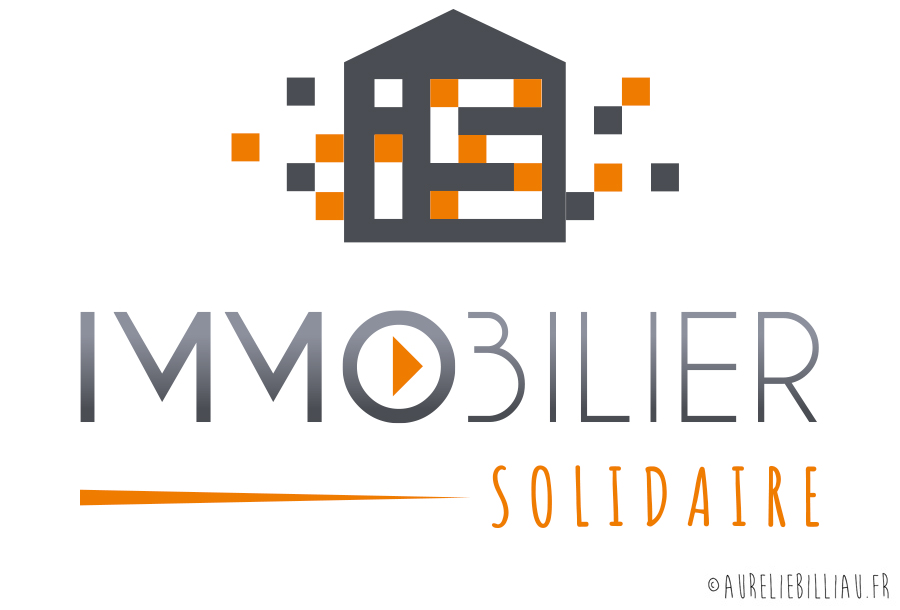 Logotype Immobilier Solidaire