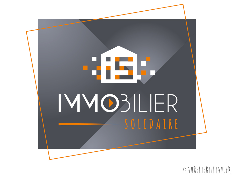 Logotype Immobilier Solidaire