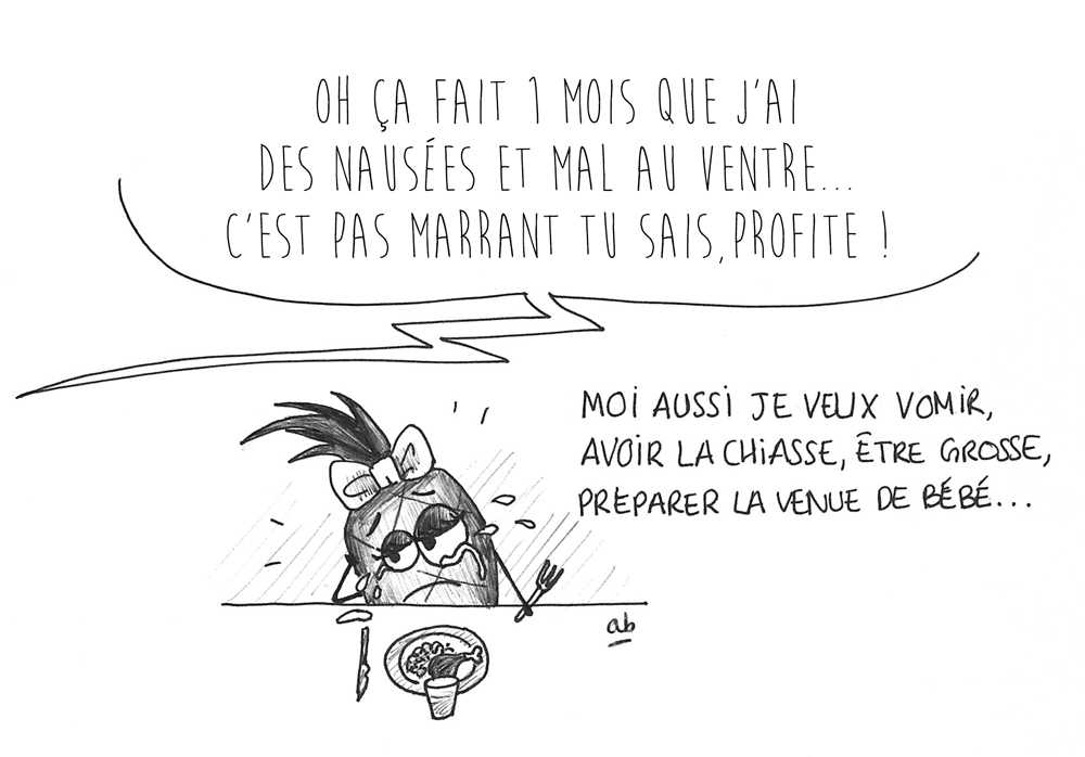 Il faut souffrir pour être maman !