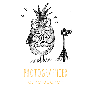 J'aime beaucoup photographier et retoucher