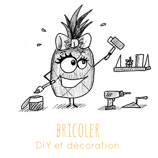 J'aime beaucoup bricoler DIY et décoration